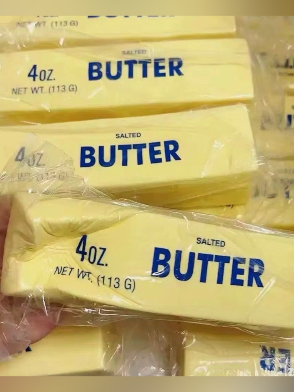 Bundle of 2 Butter Stick Squishy Fidget Toy. NEW - Picture 2 of 2